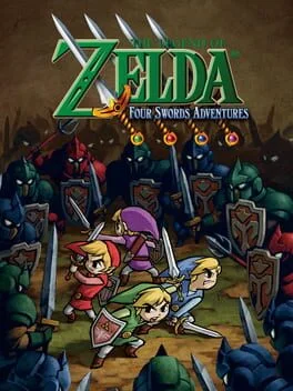 The Legend of Zelda: Four Swords Online cover